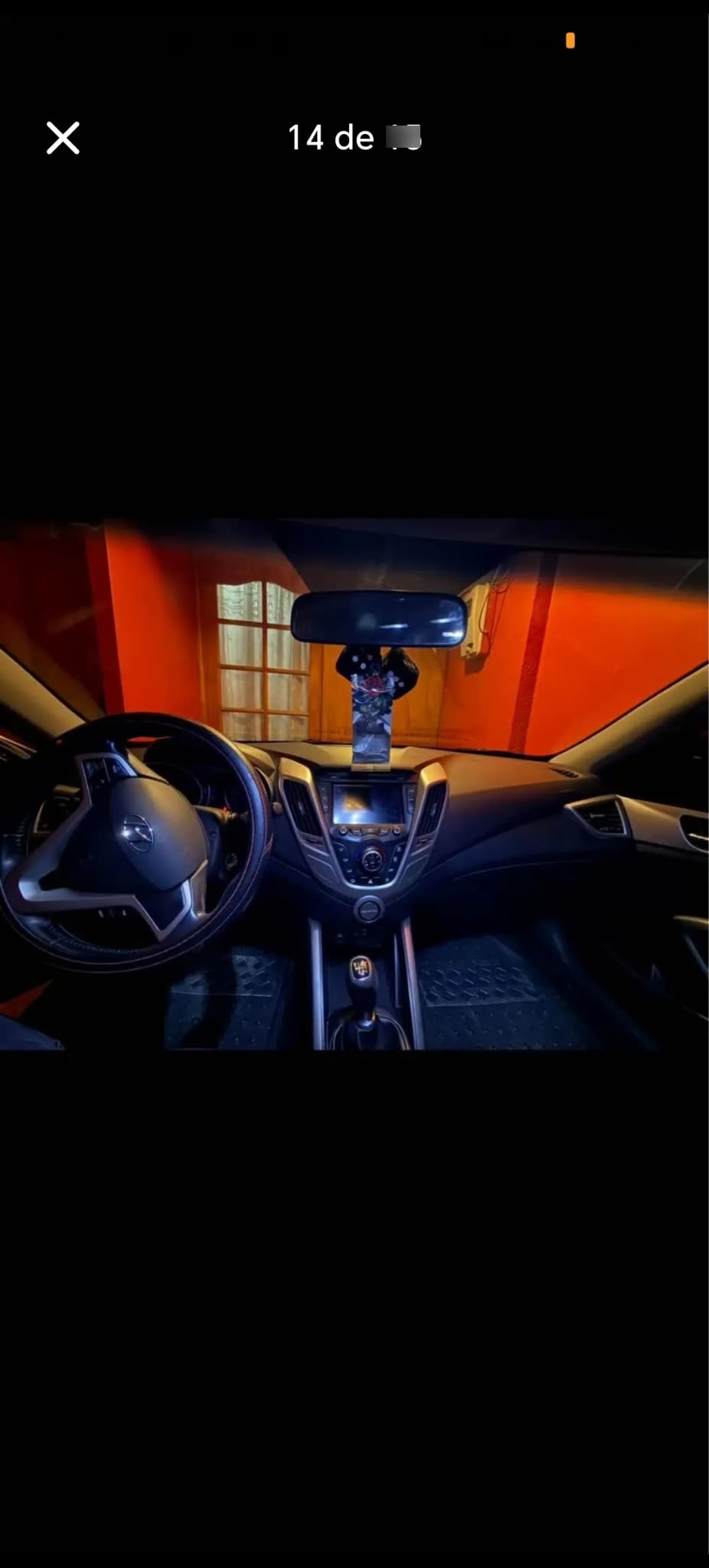 HYUNDAI VELOSTER 1.6 Fs 4dr Gls Mt año 2017