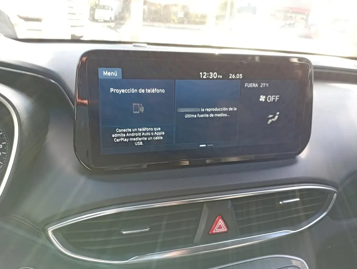 Hyundai Santa Fe 2.5 Value Fl 2wd At 5p año 2024