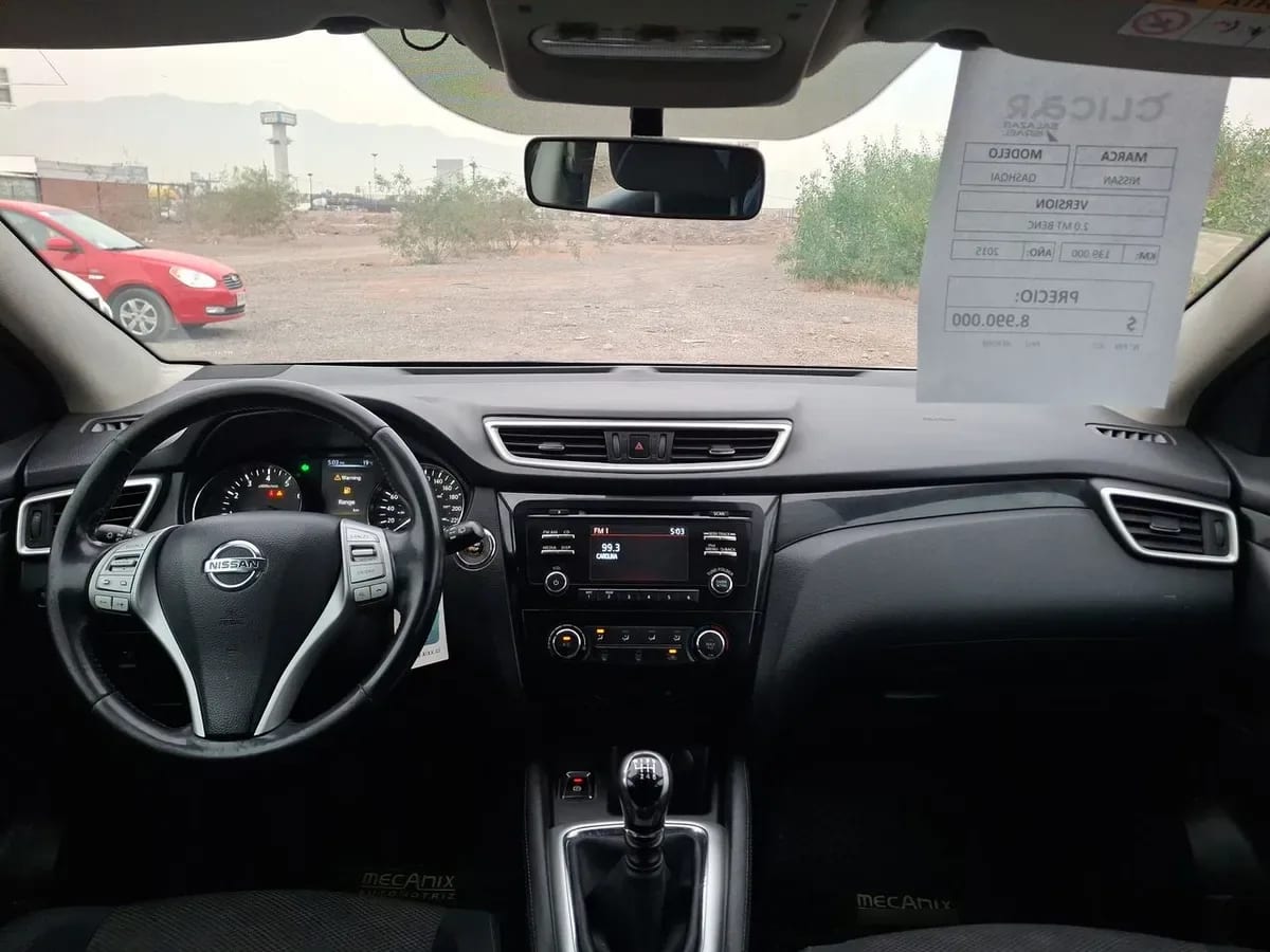 Nissan Qashqai 2.0 Advance 4x2 Mt 5p año 2015