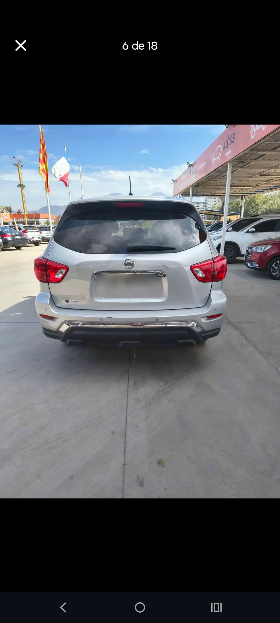 Nissan Pathfinder 3.5 At Sense Cvt año 2017
