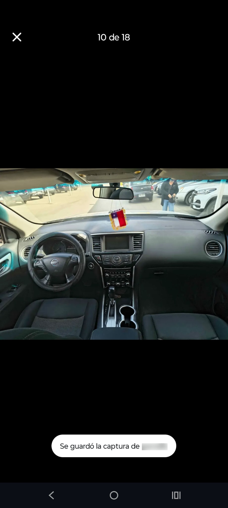 Nissan Pathfinder 3.5 At Sense Cvt año 2017