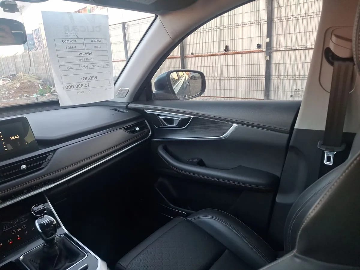 Chery Tiggo 8 1.5t Gls 4x2 Mt6 5p año 2023