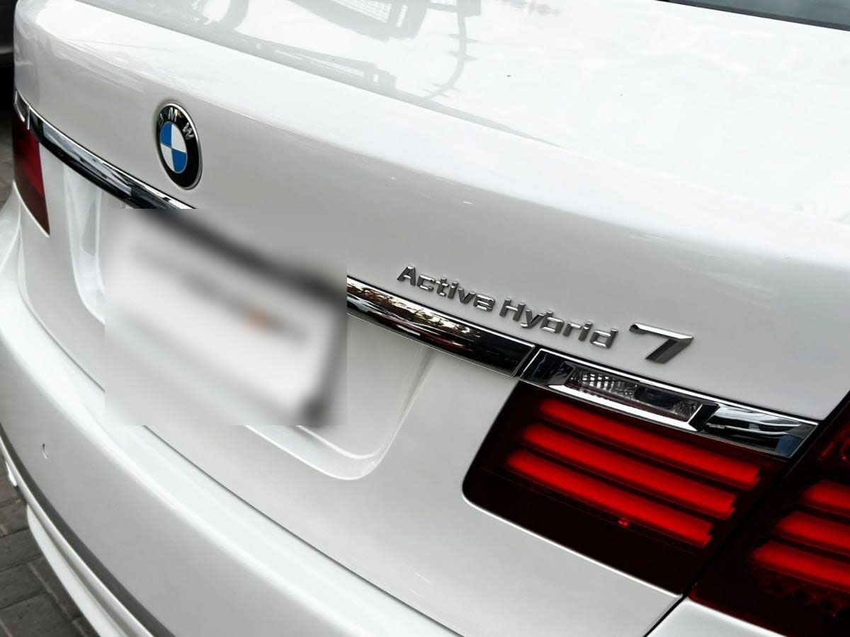 BMW 740 Active Hybrid 7 3.0 año 2014