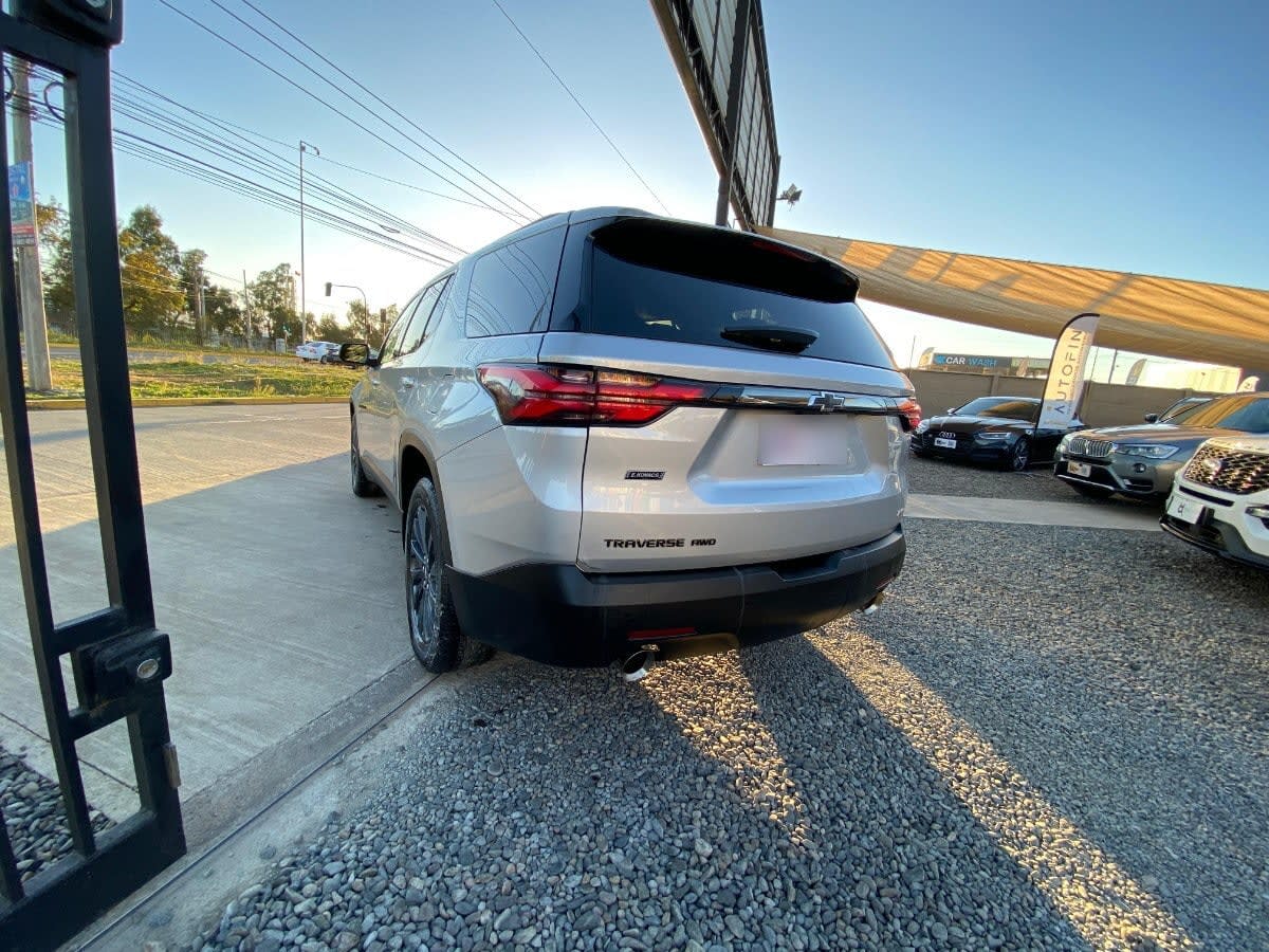 Chevrolet Traverse Rs Awd 3.6 año 2022