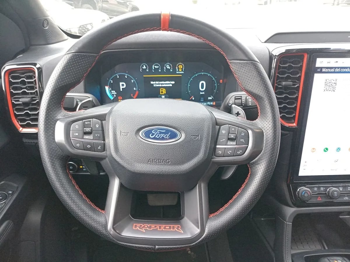 Ford Ranger 3.0t Raptor 4x4 Dob. Cab. At 4p año 2025