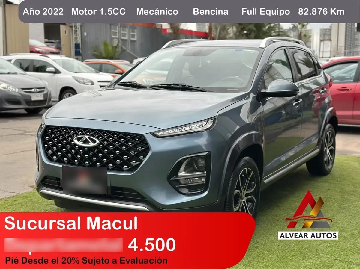 CHERY TIGGO 2 1.5 Gls Mt año 2022