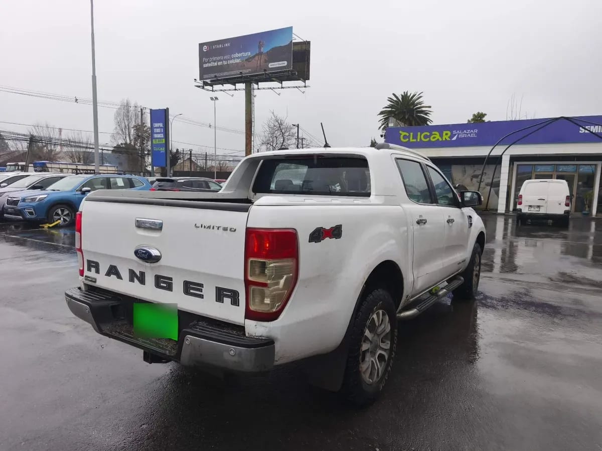 Ford Ranger 3.2 Ltd Euro 6 Diesel 4x4 Dob. Cab. At 4p año 2023