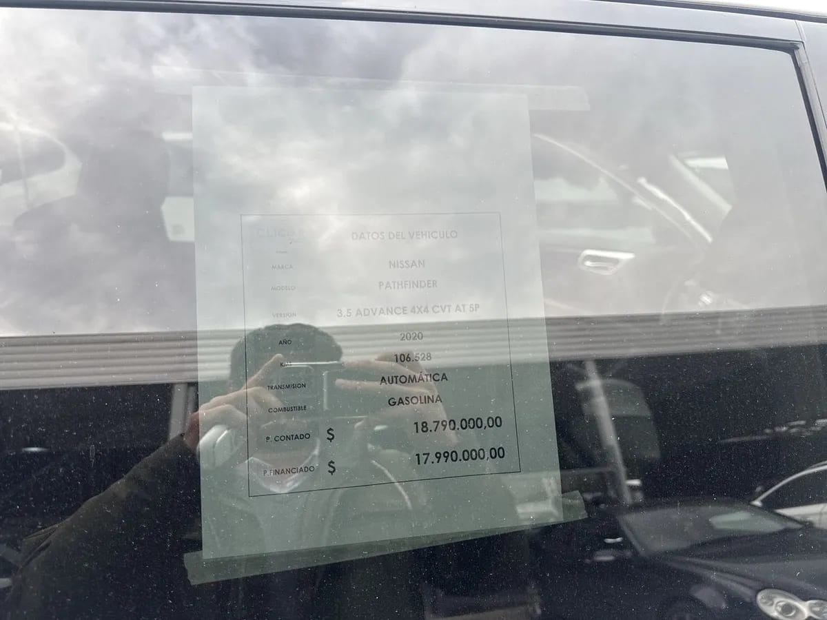Nissan Pathfinder 3.5 Advance 4x4 Cvt At 5p año 2020