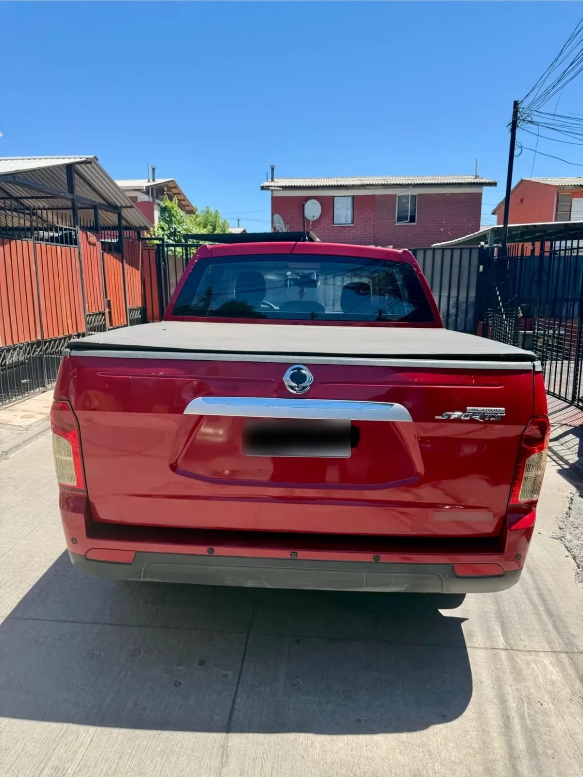 SSANGYONG ACTYON SPORTS 2.0 6as723-Es At 4x4 Diesel año 2017