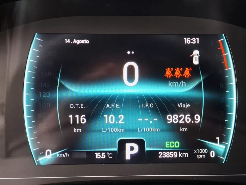 Chery Tiggo 7 Pro 1.5t Glx 4x2 Cvt At 5p año 2023