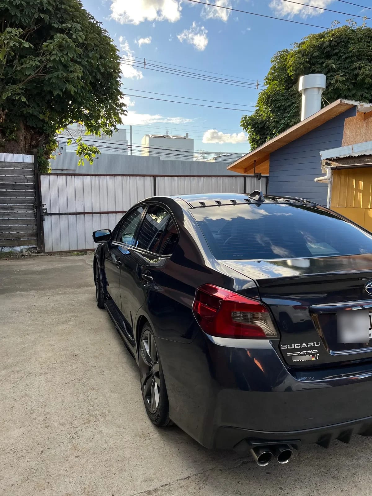 SUBARU WRX 2.0 Awd Mt 4x4 año 2016