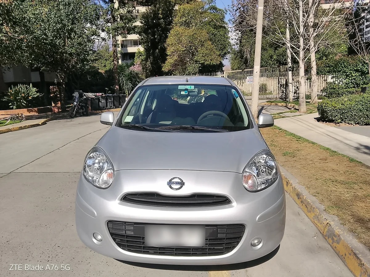 NISSAN MARCH 1.6 Sense Mt año 2012