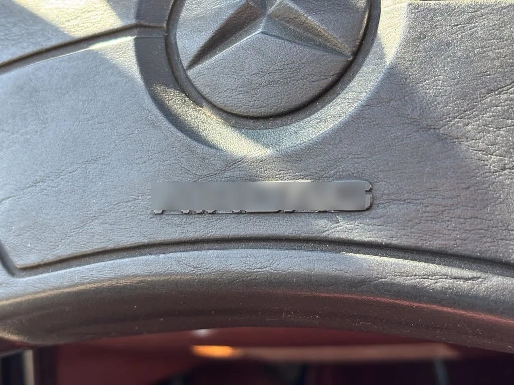 Mercedes-Benz Sl 380 Cabriolet año 1985