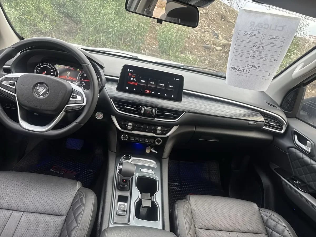 Foton G7 2.0 Ultimate Diesel 4x4 Euro6 At 4p año 2025