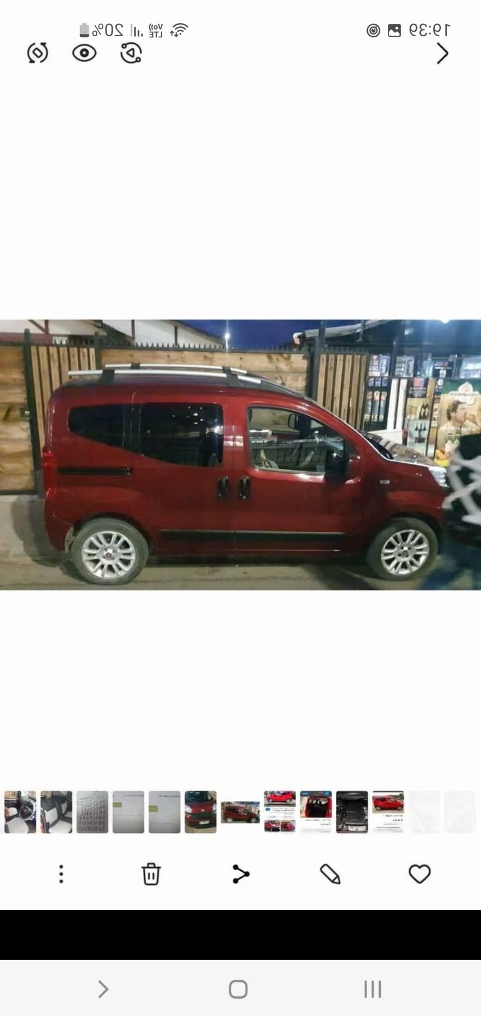 FIAT QUBO 1.4 Dynamic Mt año 2019