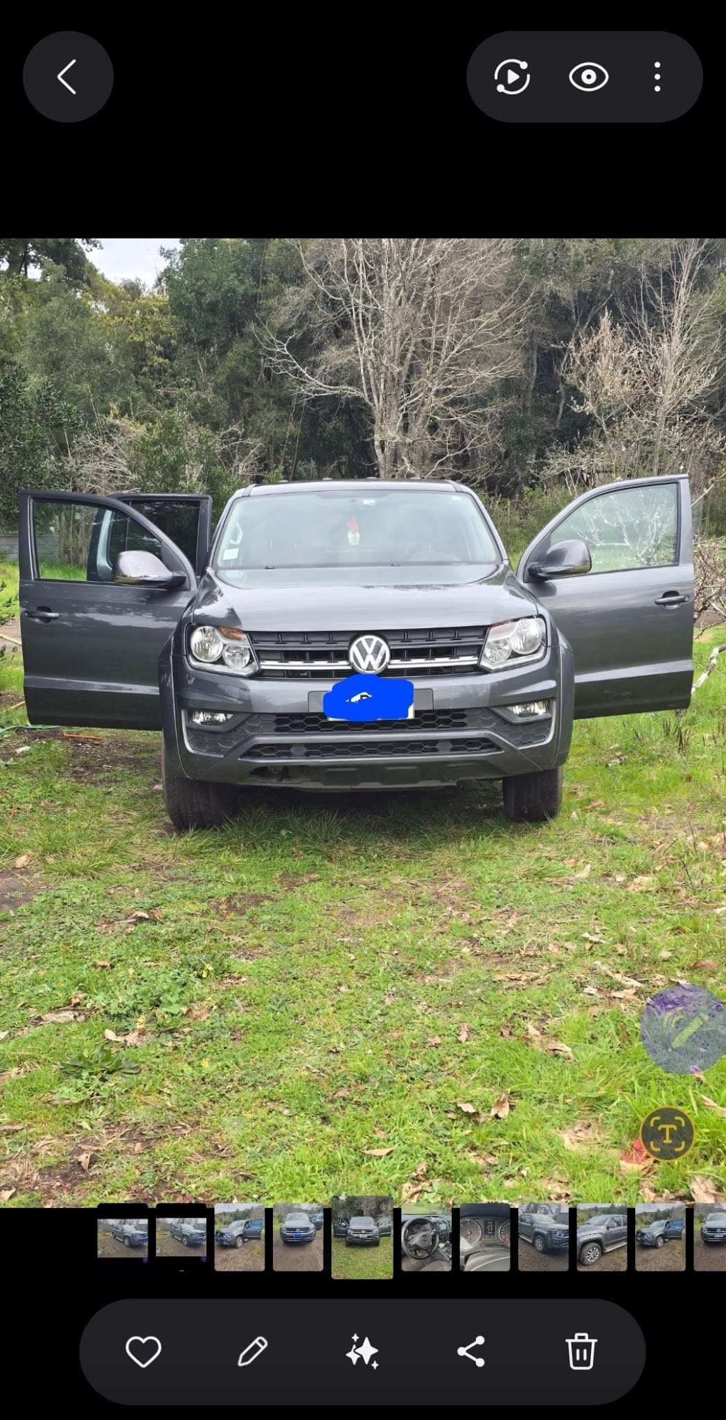 VOLKSWAGEN AMAROK 2.0 Trendline Mt 4x4 Diesel año 2023