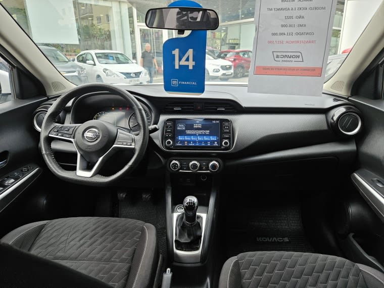 Nissan Kicks Advance 1.6 Mt año 2022