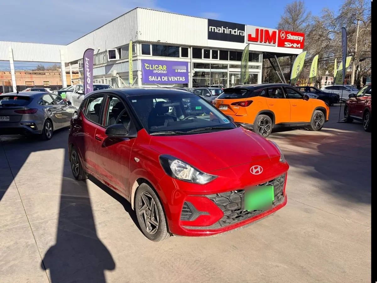 Hyundai Grand I10 1.2 Plus 4x2 Hb Mt 5p año 2026