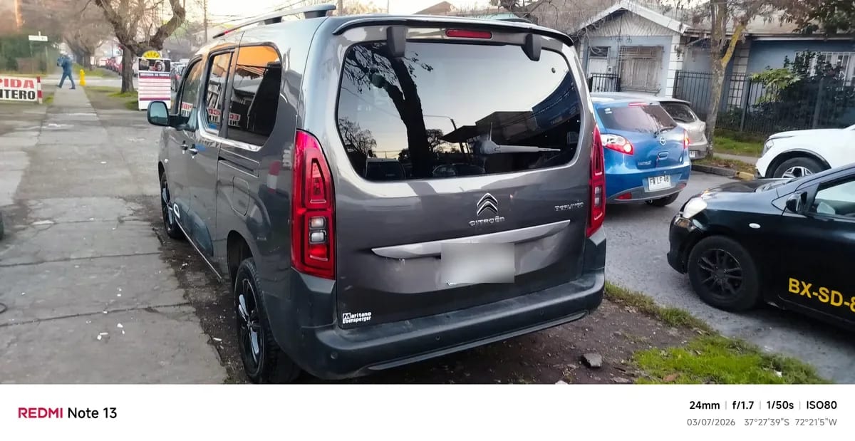 CITROEN BERLINGO MULTISPACE 1.6 Xl Bluehdi 100 S&s Mt Diesel año 2023