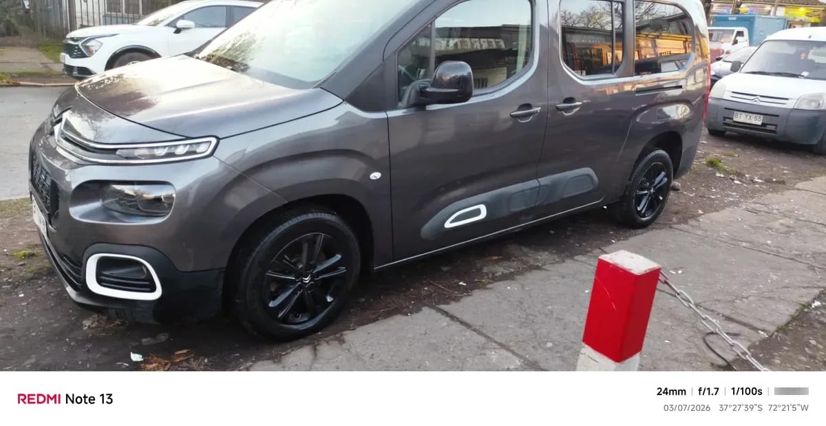 CITROEN BERLINGO MULTISPACE 1.6 Xl Bluehdi 100 S&s Mt Diesel año 2023