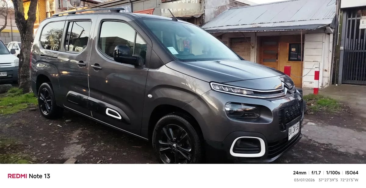 CITROEN BERLINGO MULTISPACE 1.6 Xl Bluehdi 100 S&s Mt Diesel año 2023