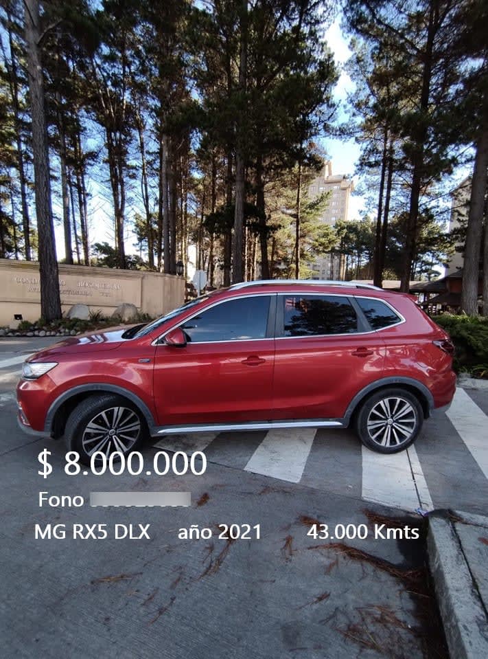 MG Rx5 1.5 Dlx At año 2021