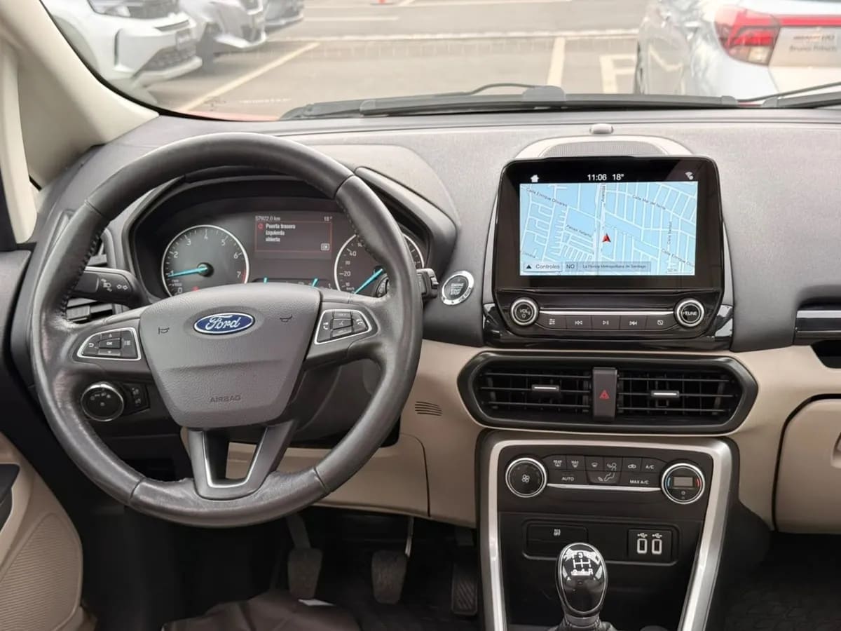 FORD ECOSPORT 1.6 Titanium Mt año 2018
