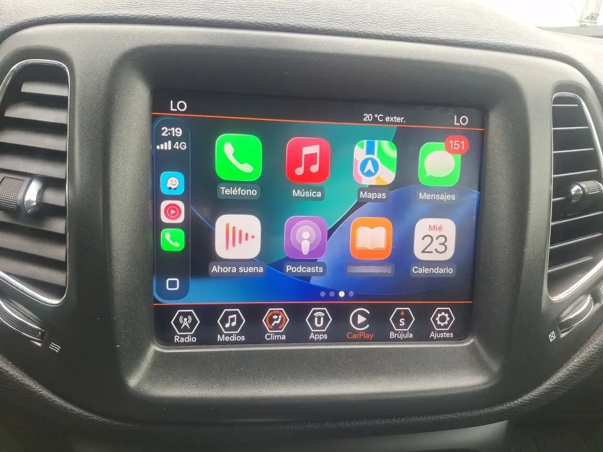 Jeep Compass 2.4 Longitude 4x2 Radio 7 At 5p año 2021