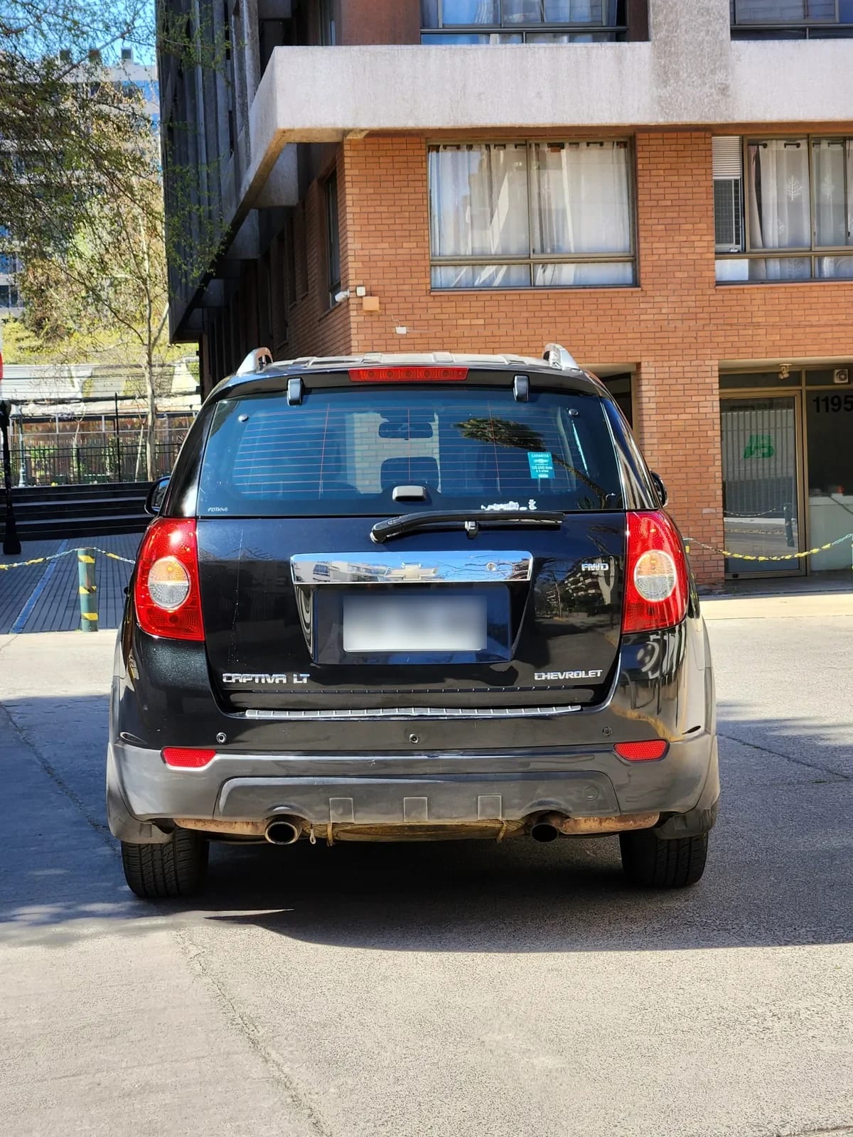 CHEVROLET CAPTIVA 2.4 Ii Lt Mt 4x4 año 2012