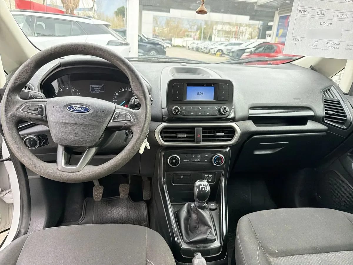 Ford Ecosport 1.5 S 4x2 Mt 5p año 2018