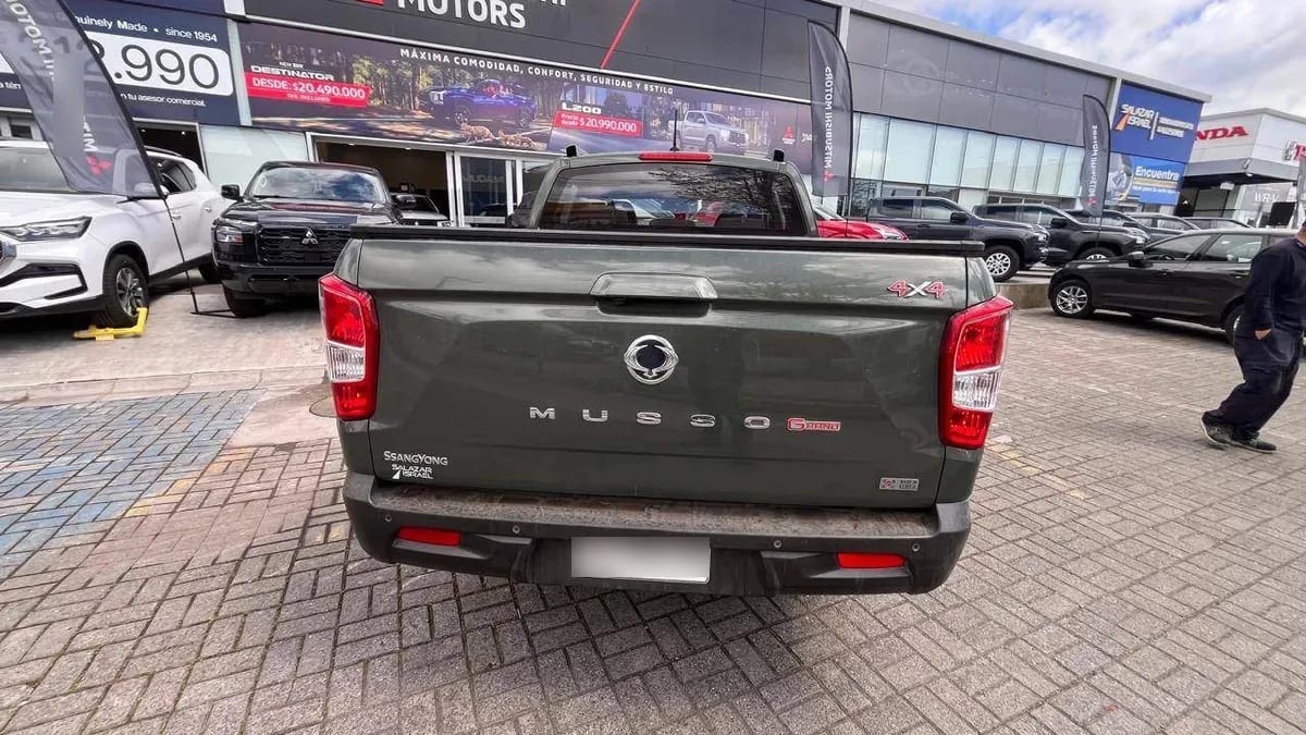 Ssangyong Musso 2.2 Td Grand Limited Diesel 4wd Nueva Radio At6 4p año 2025