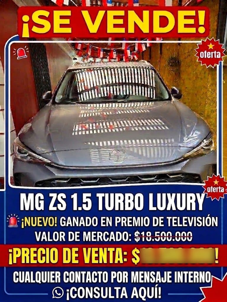 MG Zs 1.5 Dlx At año 2026
