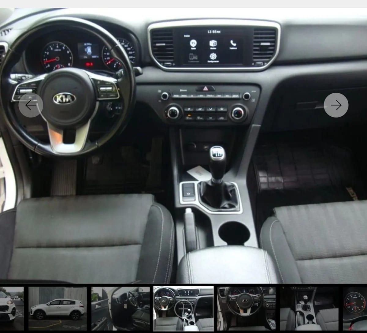 KIA MOTORS SPORTAGE 2.0 Lx Dsl 2wd At 6ab año 2019