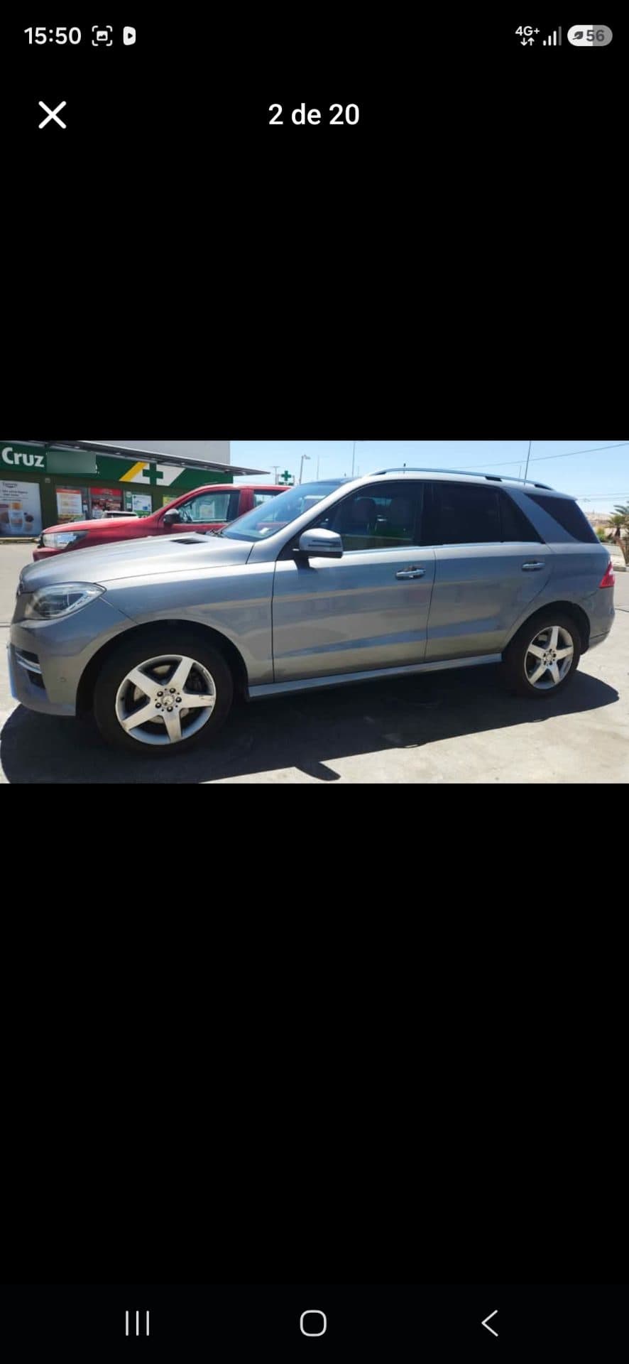 MERCEDES BENZ ML350 3.5 Blue Efficiency Sport At año 2013