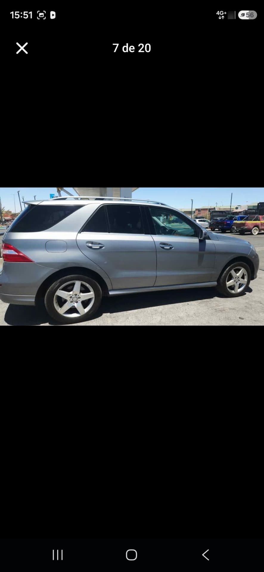 MERCEDES BENZ ML350 3.5 Blue Efficiency Sport At año 2013