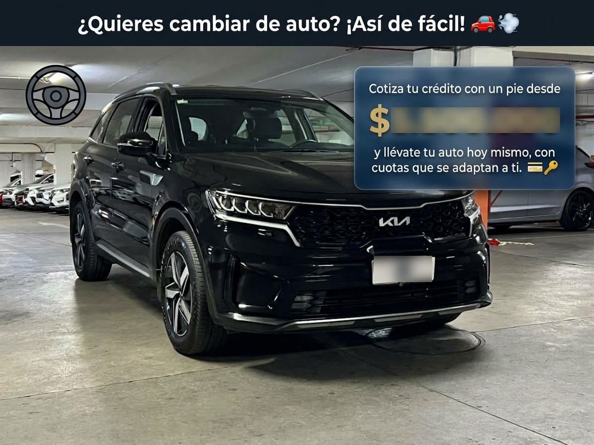 Kia Sorento 2.5 Ex Gsl 2wd At6 5p año 2024