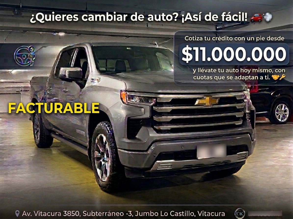 Chevrolet Silverado 3.0 High Country 4x4 At 4p año 2025