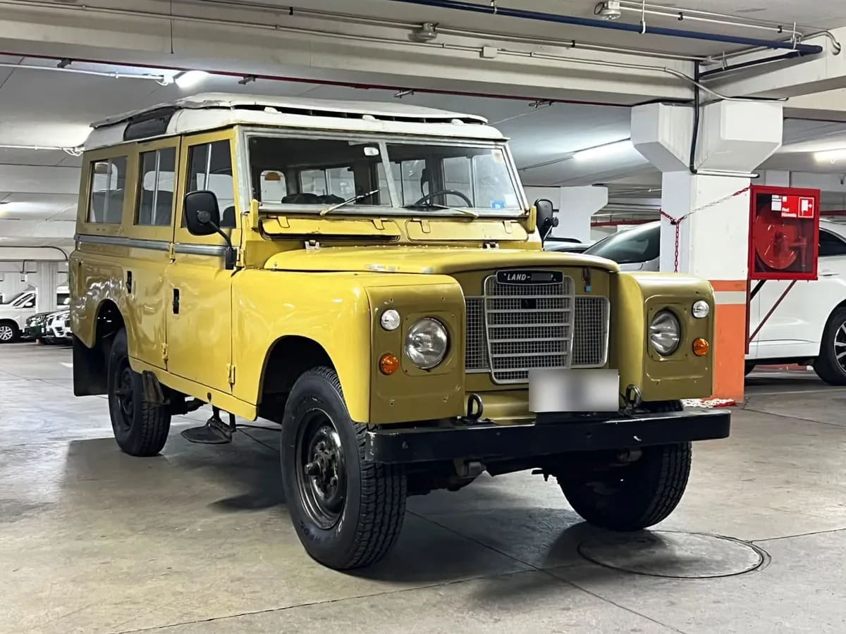 Land Rover Largo L109 año 1981 Land Rover Largo L109 año 1981