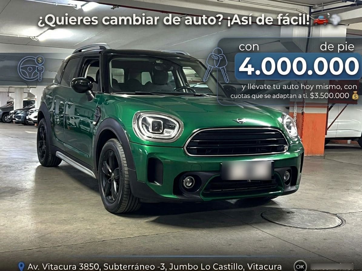 Mini Countryman Cooper 1.5 At año 2022 Mini Countryman Cooper 1.5 At año 2022