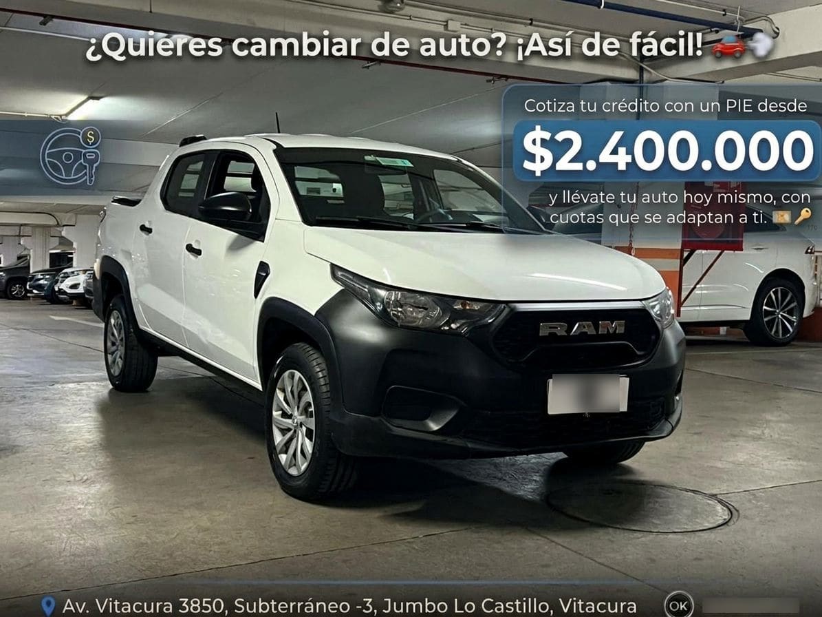 Ram 700 1.4 Slt 4x2 Dob. Cab. Mt 4p año 2023 Ram 700 1.4 Slt 4x2 Dob. Cab. Mt 4p año 2023