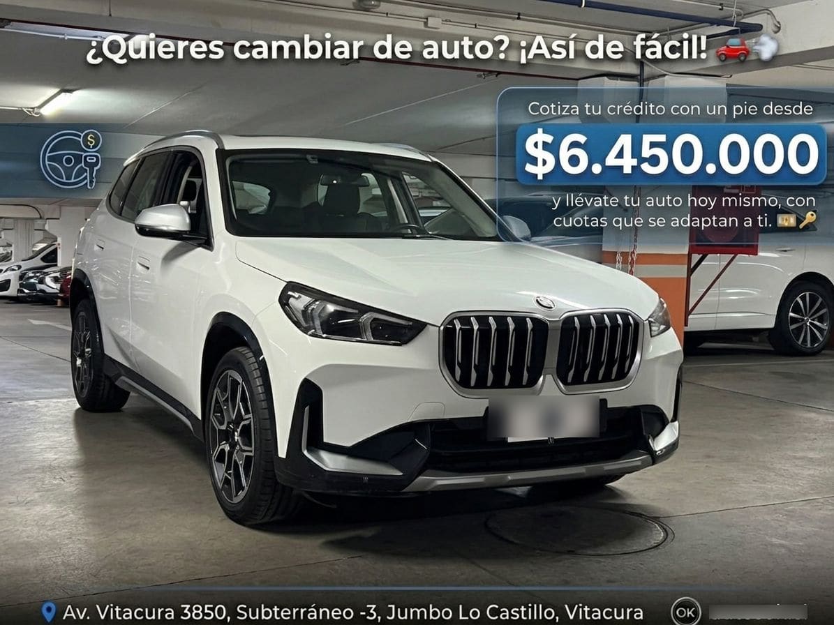 BMW X1 2.0 S-Drive 18d Dynamic Lci 4x2 At 5p. año 2023 BMW X1 2.0 S-Drive 18d Dynamic Lci 4x2 At 5p. año 2023