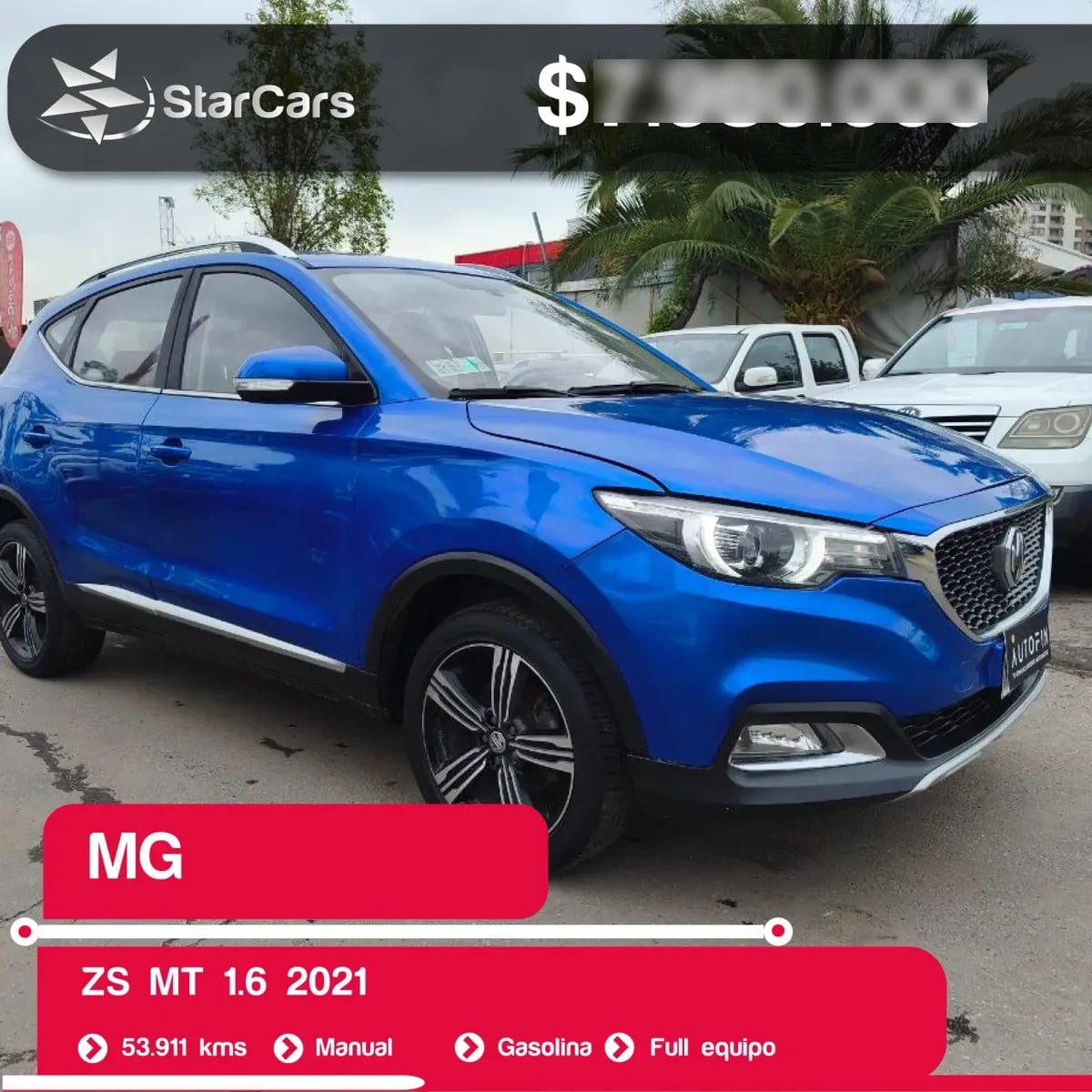 MG Zs Mt No Se La Version año 2021 MG Zs Mt No Se La Version año 2021