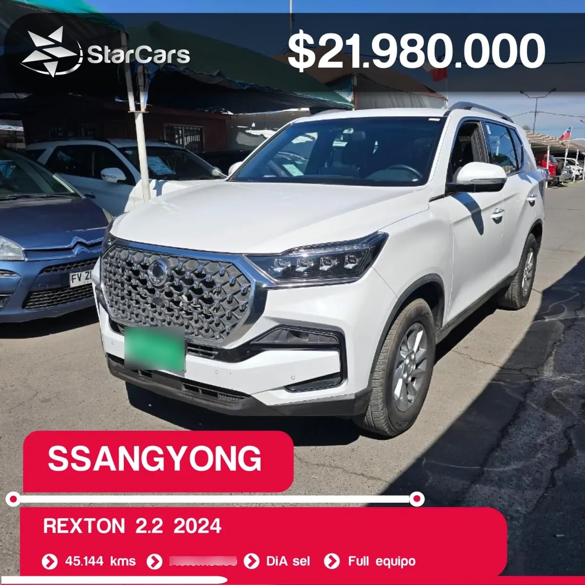 Ssangyong Rexton No Se La Version año 2024