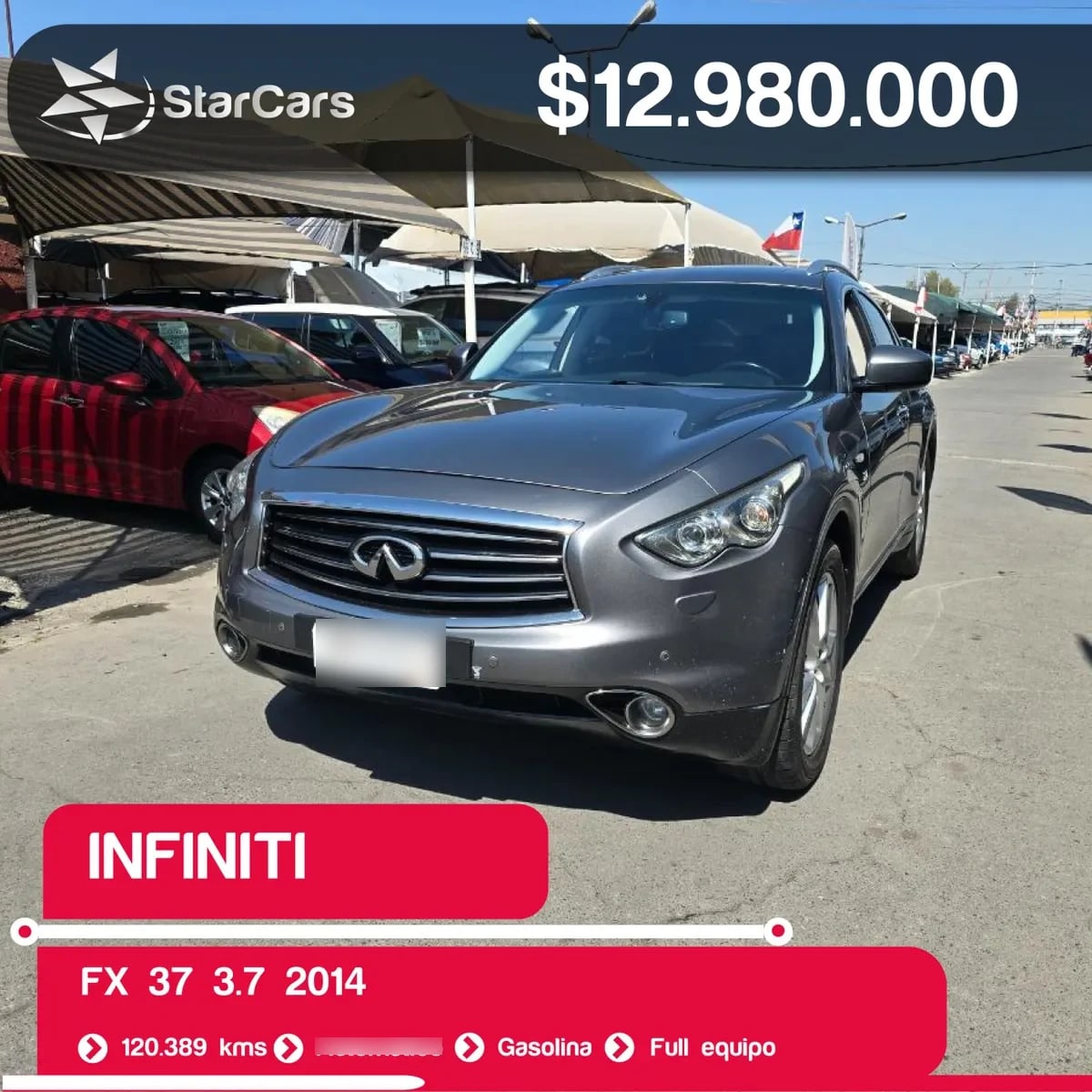 Infiniti Fx 37 No Se La Version año 2014 Infiniti Fx 37 No Se La Version año 2014