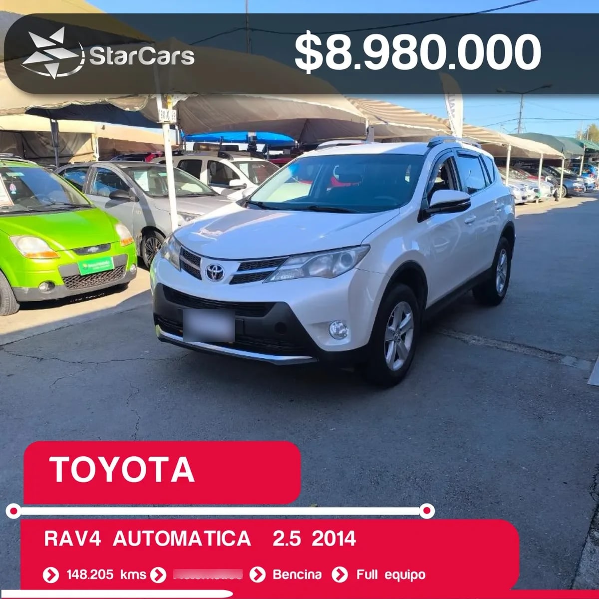 Toyota Rav4 Automatica No Se La Version año 2014 Toyota Rav4 Automatica No Se La Version año 2014