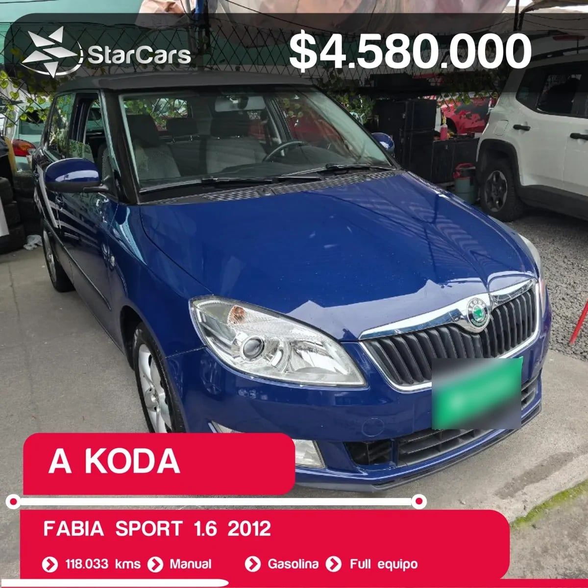 Škoda Fabia Sport No Se La Version año 2012 Škoda Fabia Sport No Se La Version año 2012