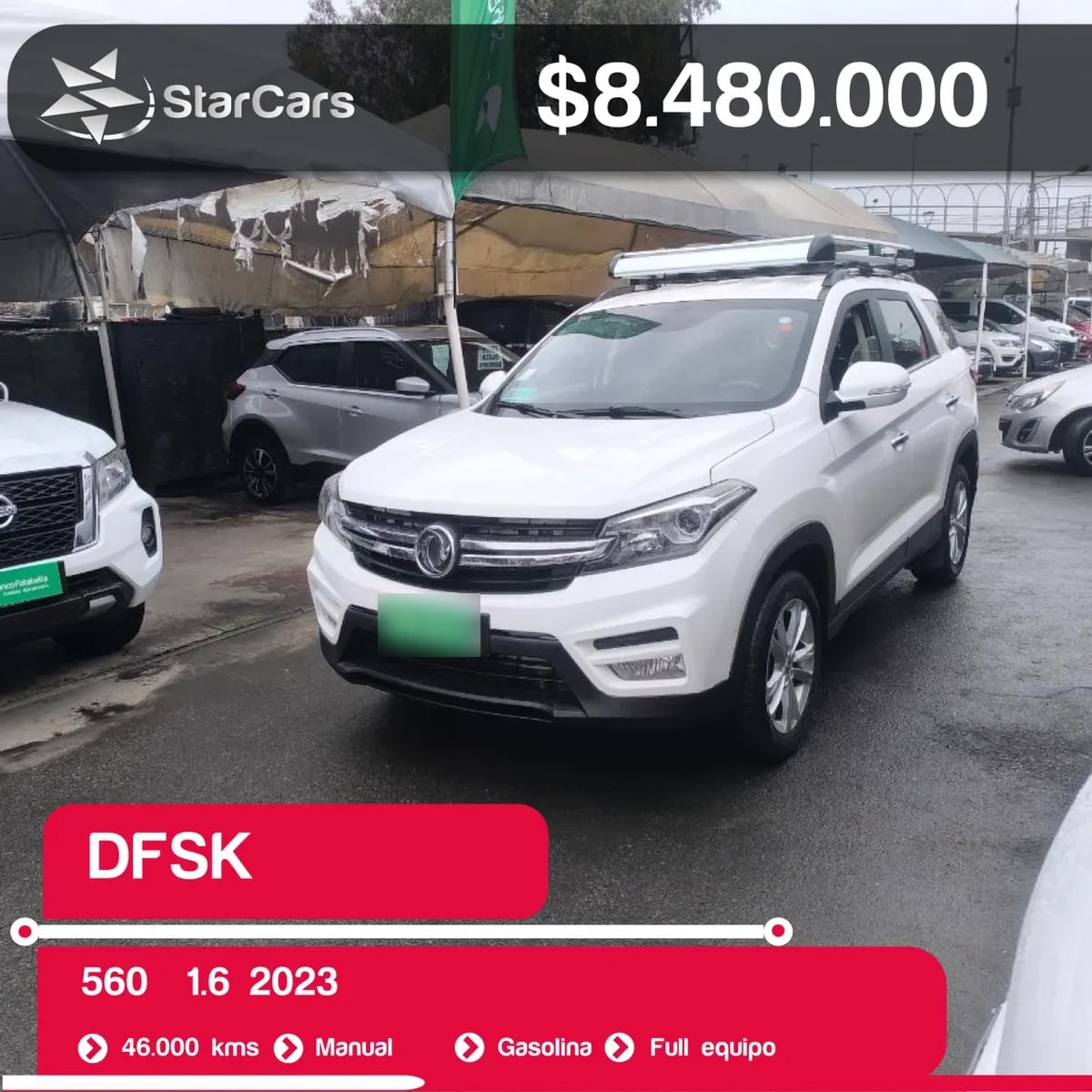 DFSK 560 No Se La Version año 2023 DFSK 560 No Se La Version año 2023