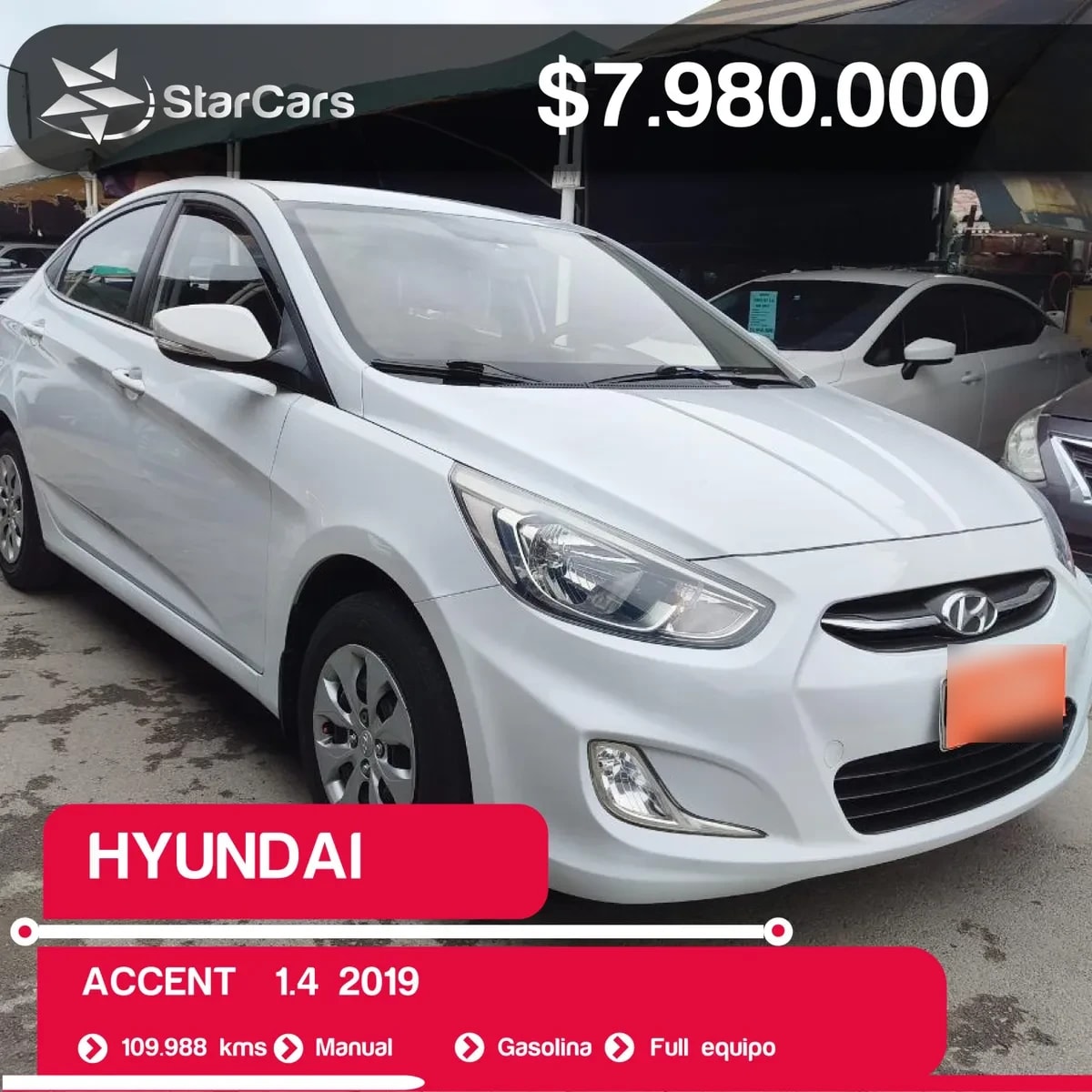 Hyundai Accent No Se La Version año 2019 Hyundai Accent No Se La Version año 2019
