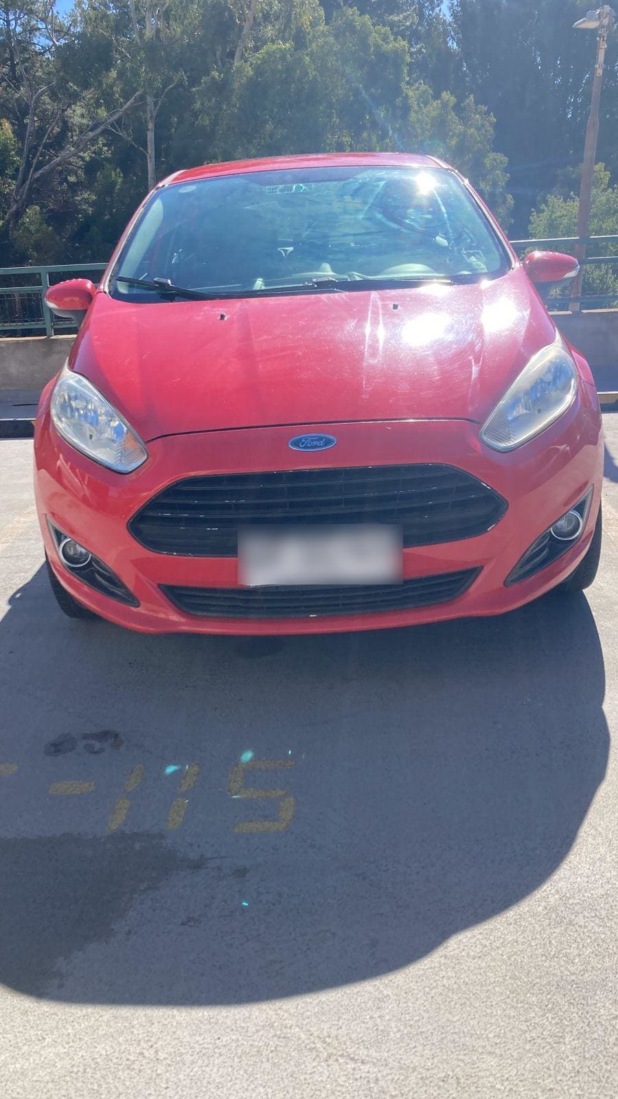 FORD FIESTA 1.6 Se 5p Mt año 2014
