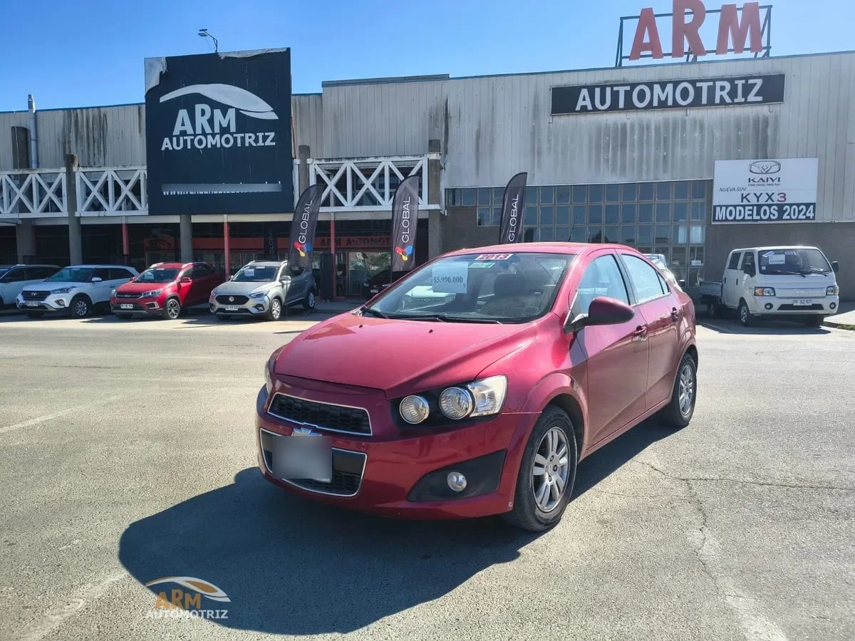 Chevrolet Sonic 1.6 1.6 Lt año 2013 Chevrolet Sonic 1.6 1.6 Lt año 2013